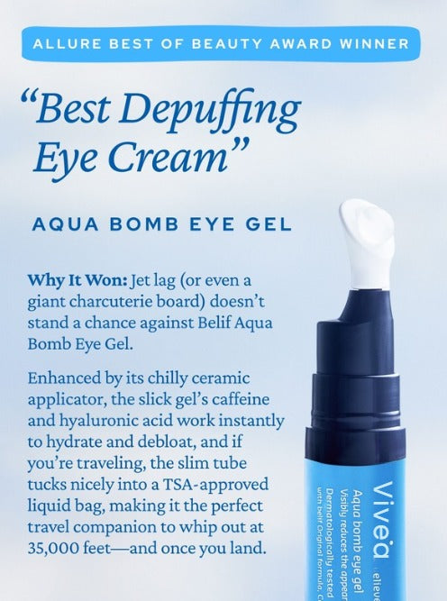 Vivea's Aqua Bomb Gel - Eye hydrating Gel